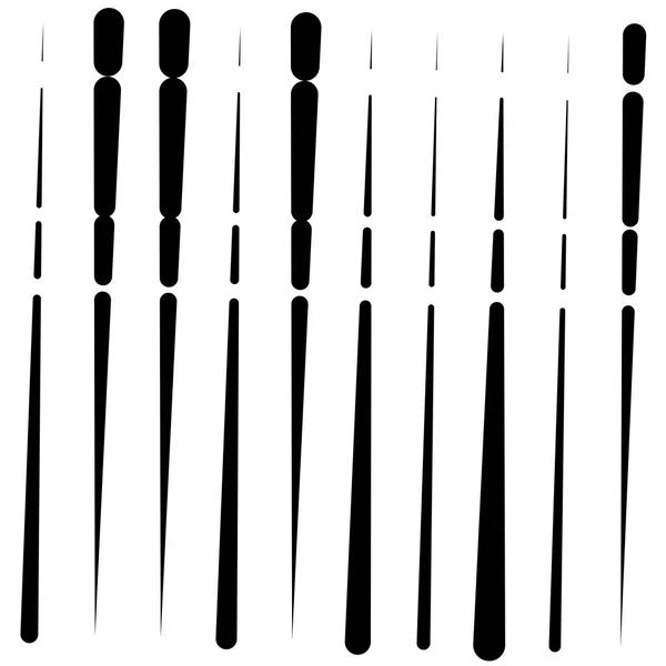 Сегментовані, пунктирні лінії, смуги абстрактного геометричного візерунка. ір — стоковий вектор