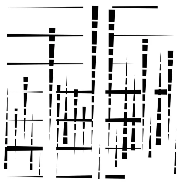 Rejilla, malla patrón geométrico abstracto. líneas de intersección segmentadas — Archivo Imágenes Vectoriales