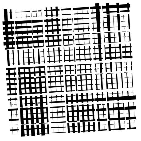 Grade, malha padrão geométrico abstrato. ralar, textura treliça — Vetor de Stock