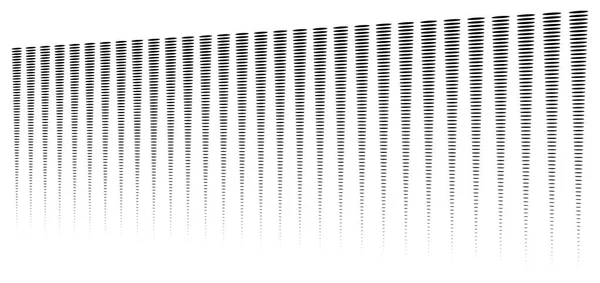 Punkte, Halbton-Element. Fleckle, stippiges geometrisches Muster. cir — Stockvektor