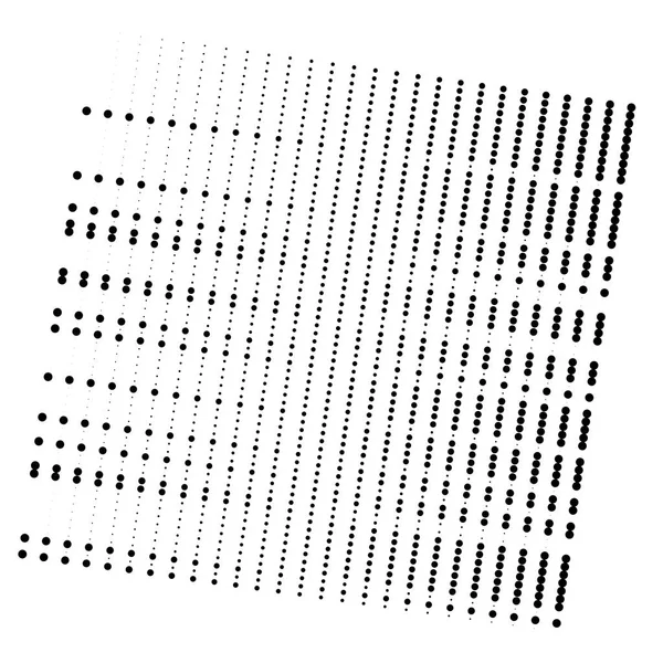 Punkter, halv tons element. speckle, stöpplingen geometriska mönster. Cir — Stock vektor