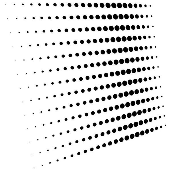 Puntini, elemento semitono. macchiolina, disegno geometrico stipplo. cir — Vettoriale Stock