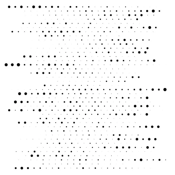 Zufällige Punkte Halbton-Element. Random Speckle, Stipple geometrisch — Stockvektor