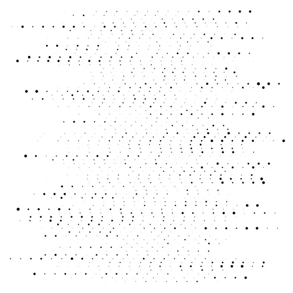 Zufällige Punkte Halbton-Element. Random Speckle, Stipple geometrisch — Stockvektor