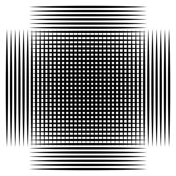 Grid, mesh element. cellular, reticular grate, lattice. array of — ストックベクタ