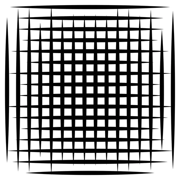 Grid, mesh element. cellular, reticular grate, lattice. array of — ストックベクタ