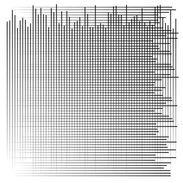 Grid, mesh element. cellular, reticular grate, lattice. array of — ストックベクタ