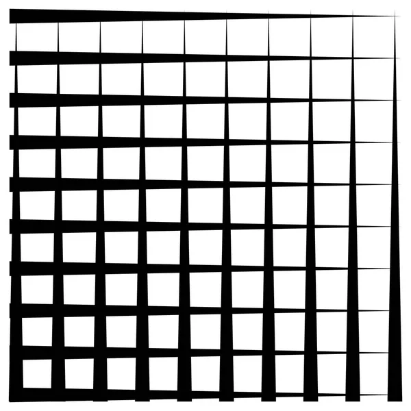 Grid, mesh element. cellular, reticular grate, lattice. array of — ストックベクタ