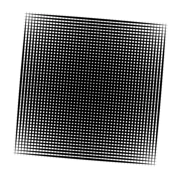 Random lines grid, mesh. Dynamic, irregular overlap, intersect l — Stock Vector
