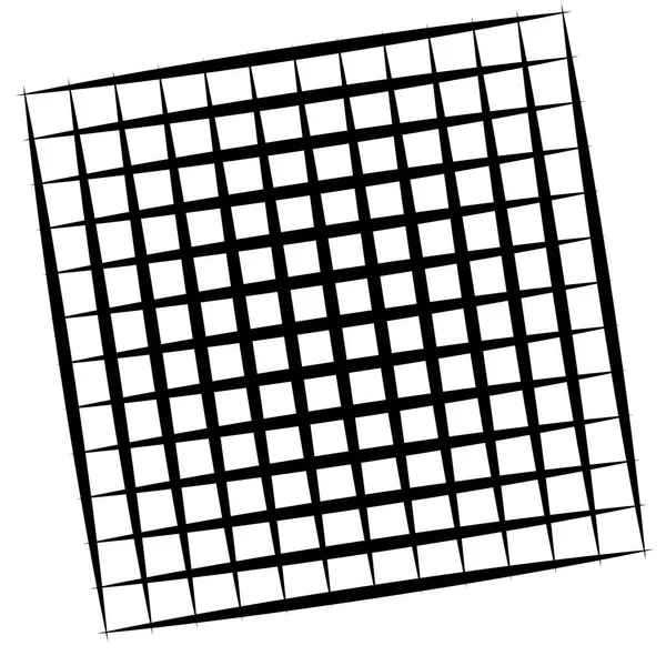 Random lines grid, mesh. Dynamic, irregular overlap, intersect l — Stock Vector