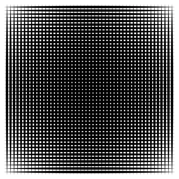 Willekeurige lijnen raster, gaas. Dynamische, onregelmatige overlapping, kruising l — Stockvector