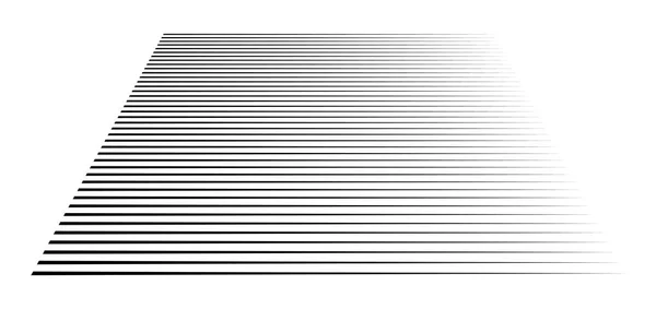 Perspective 3d lines. Stripes vanish, diminish into horizon. Sim Royalty Free Stock Illustrations