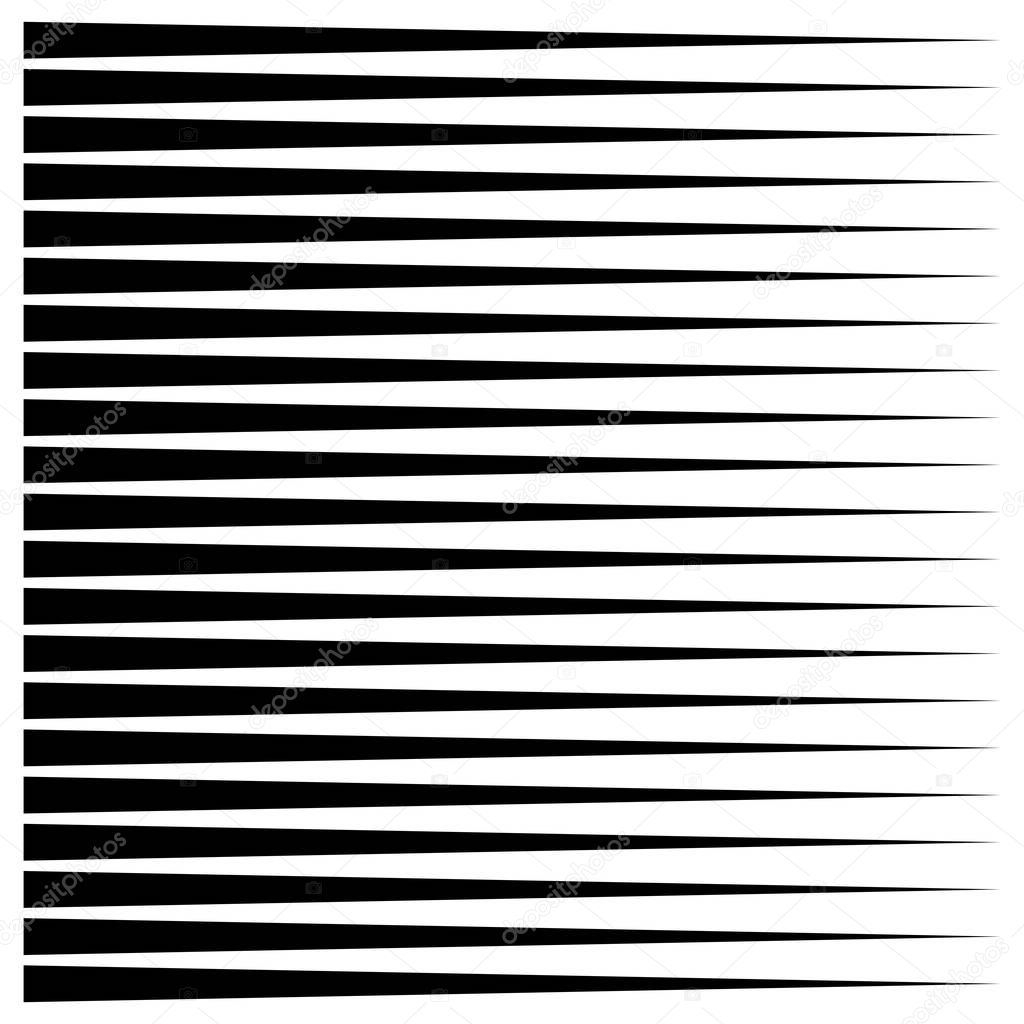 Horizontal lines, stripes geometric pattern. Straight parallel s