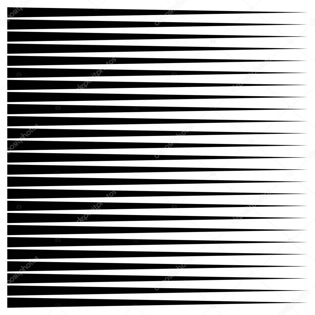 Horizontal lines, stripes geometric pattern. Straight parallel s