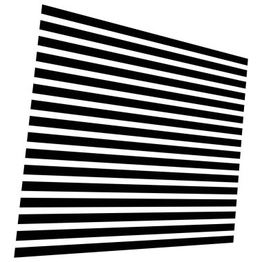 Yatay çizgiler geometrik element. Düz paralel çizgiler, str