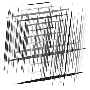 Rastgele eğim, eğik ızgara, ağ deseni. dinamik eğimli sanatçılar