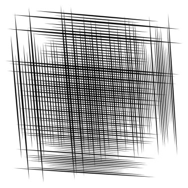 Rastgele eğim, eğik ızgara, ağ deseni. dinamik eğimli sanatçılar