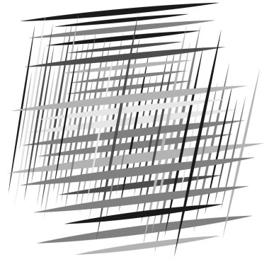 Rastgele eğim, eğik ızgara, ağ deseni. dinamik eğimli sanatçılar