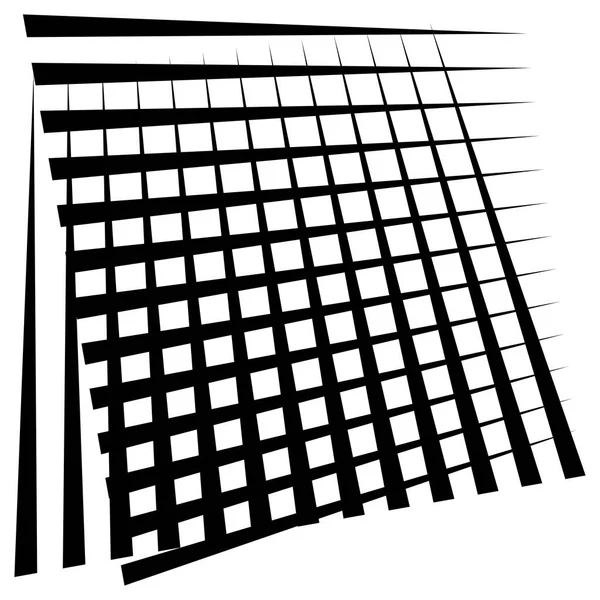 Grille, élément de maille. grille cellulaire, réticulaire, réseau. tableau des — Image vectorielle