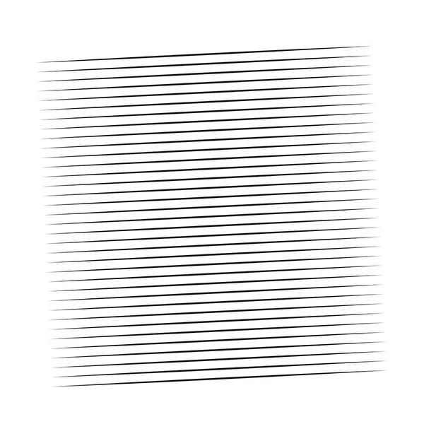 Lignes horizontales élément géométrique. Lignes droites parallèles, str — Image vectorielle