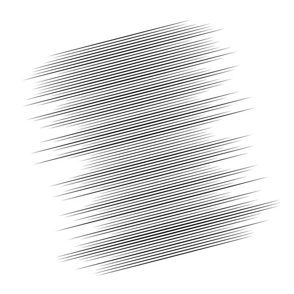 Willekeurige lijnen halftoon element. Willekeurige horizontale lijnen. Onregelmatigheid — Stockvector