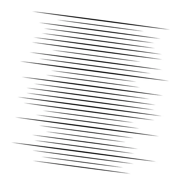 Random lines halftone element. Random horizontal lines. Irregula — ストックベクタ