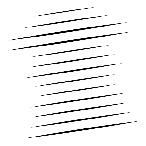 Lignes aléatoires élément demi-teinte. Lignes horizontales aléatoires. Irrégula — Image vectorielle