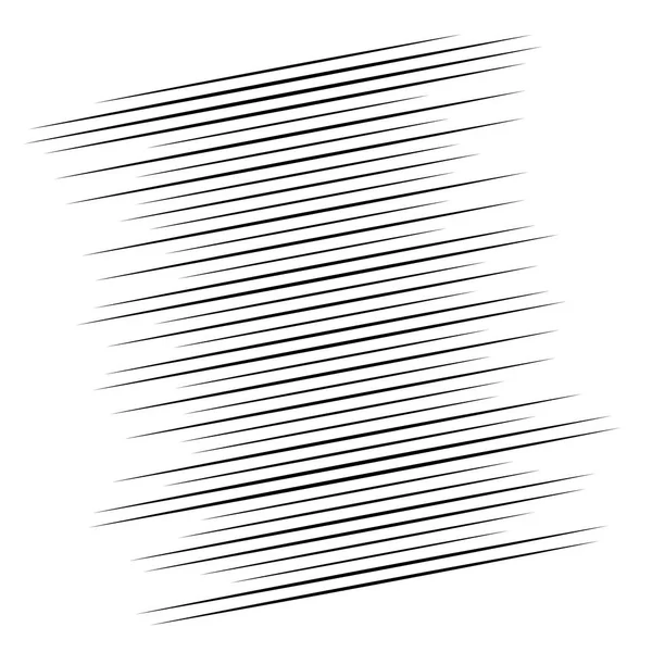 Lignes aléatoires élément demi-teinte. Lignes horizontales aléatoires. Irrégula — Image vectorielle