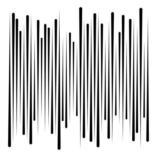 Random, dynamic lines pattern. Vertical, straight parallel lines