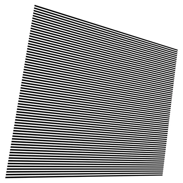 Linie poziome element geometryczny. Proste równoległe linie, m — Wektor stockowy