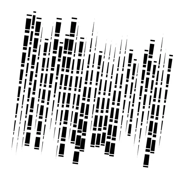 Dashed dynamic lines, stripes pattern. случайные, нерегулярные интерми — стоковый вектор