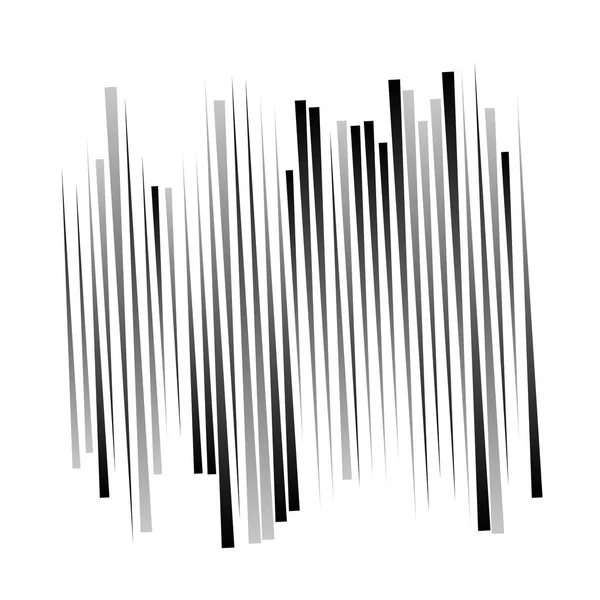 Random, dynamic lines, stripes abstract geometric pattern. vibra — ストックベクタ