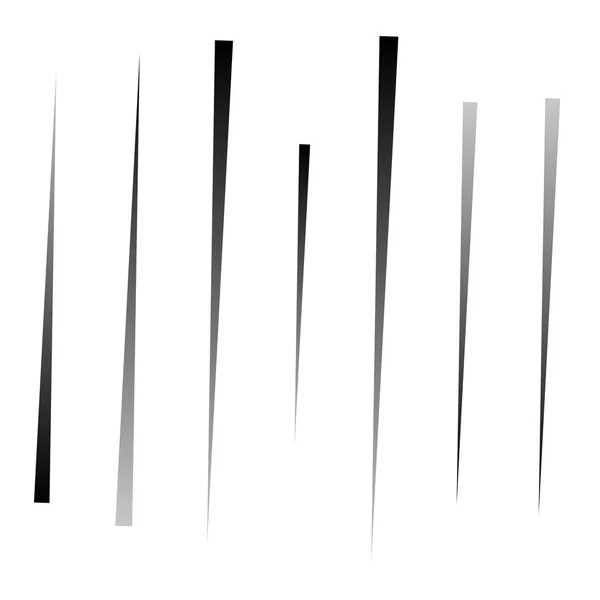 Líneas aleatorias, dinámicas, rayas patrón geométrico abstracto. vibra — Vector de stock