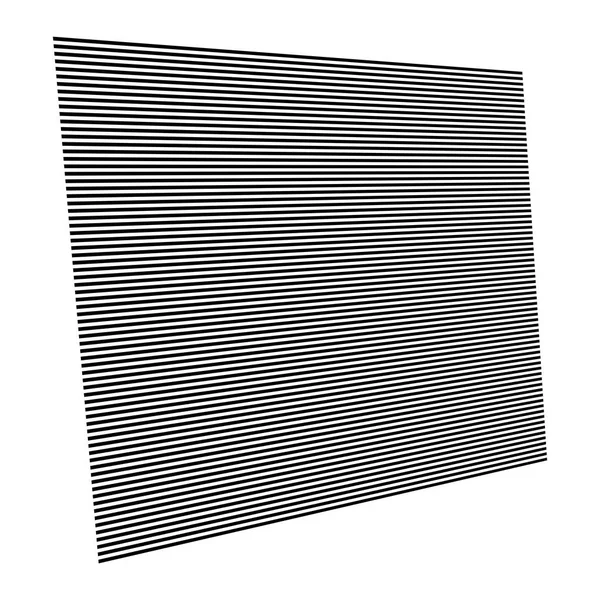 Horizontale Linien geometrisches Element. gerade parallele Linien, str. — Stockvektor