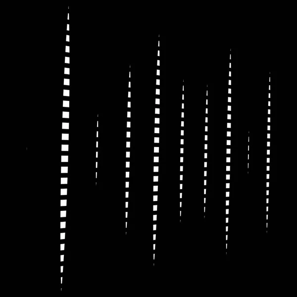 Dynamiske linjer. Striper halv-tone element. Utsøkte, segmene- – stockvektor