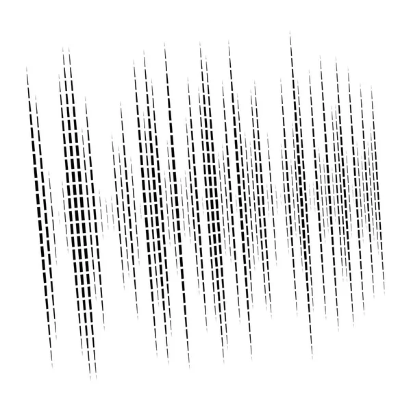 Patrón de líneas dinámicas. Elemento medio tono Stripes. Dashed, segmen — Archivo Imágenes Vectoriales