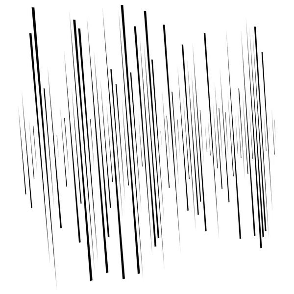 Linhas paralelas verticais dinâmicas, listras padrão. Faixa reta — Vetor de Stock