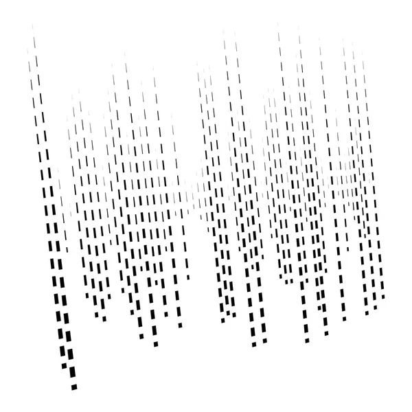 Schema dinamico delle linee. Elemento mezzitoni a strisce. Schiacciato, segmen — Vettoriale Stock