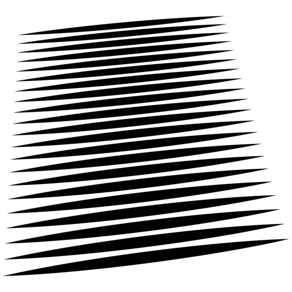 Line halftone, lines pattern. horizontal parallel straight strip — Stock Vector