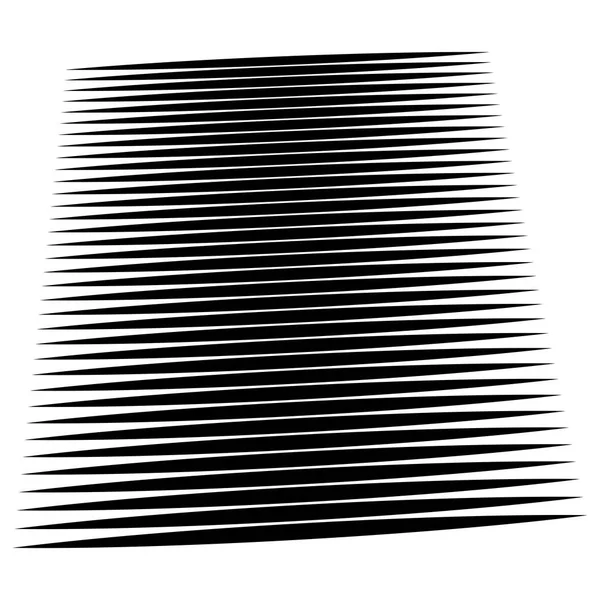 Baris halftone, pola garis. strip paralel horisontal - Stok Vektor
