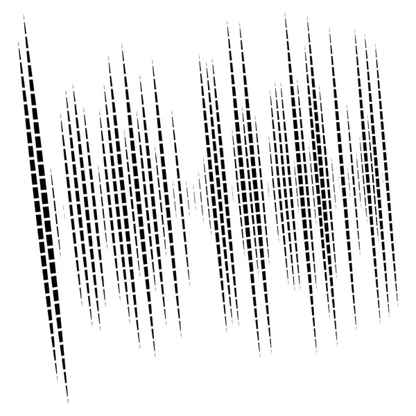 Schema dinamico delle linee. Elemento mezzitoni a strisce. Schiacciato, segmen — Vettoriale Stock