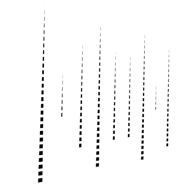 Schema dinamico delle linee. Elemento mezzitoni a strisce. Schiacciato, segmen — Vettoriale Stock