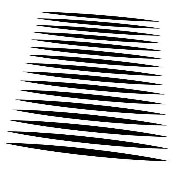Línea de medio tono, patrón de líneas. tira recta paralela horizontal — Vector de stock