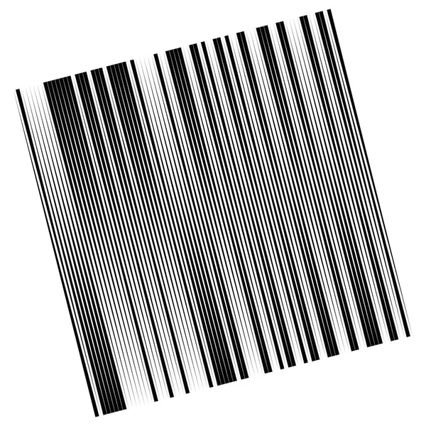 Zufällige, dynamische Linienmuster. vertikale, gerade parallele Linien — Stockvektor