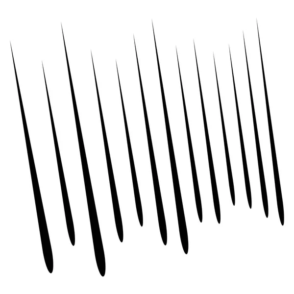 Динамические линии комических взрывов. Случайные вертикальные прямые полосы. Ирр — стоковый вектор