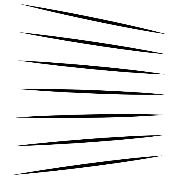 Yatay çizgiler geometrik element. Düz paralel çizgiler, str — Stok Vektör