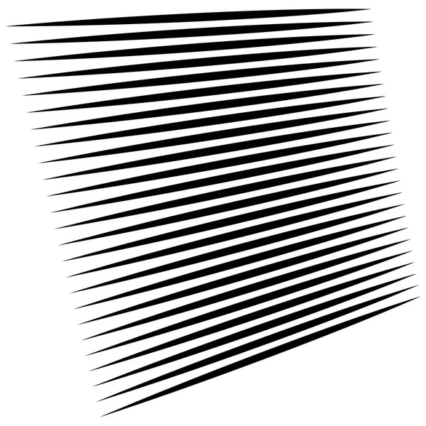 Líneas horizontales elemento geométrico. Líneas paralelas rectas, str — Vector de stock