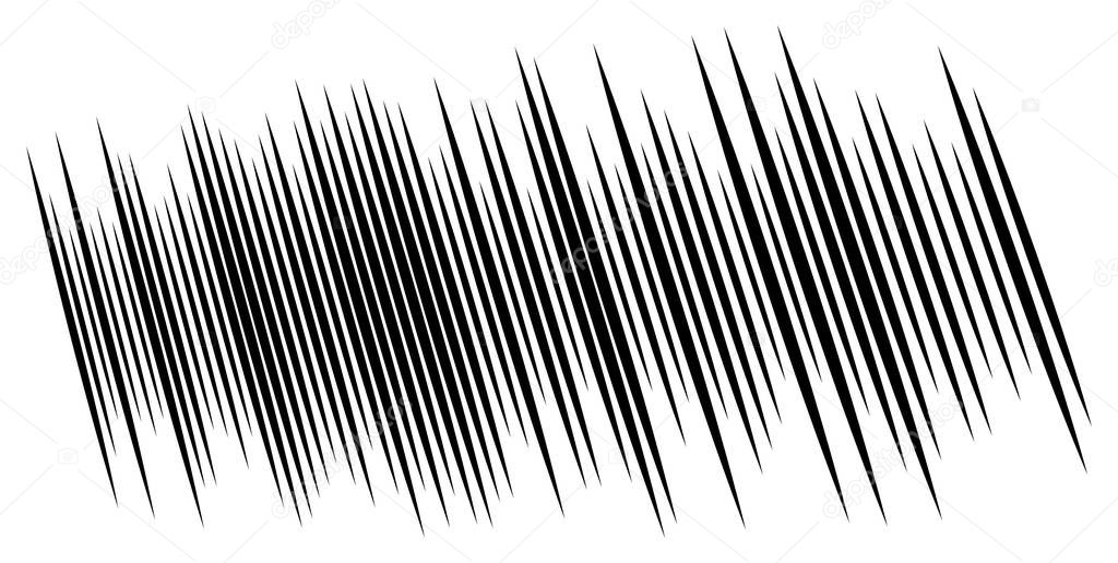 random dynamic vertical lines pattern. comic action lines. paral