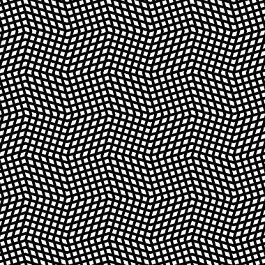 Warp, serbest retiküler dizilim, çizgi matrisi. Karmaşık jeom