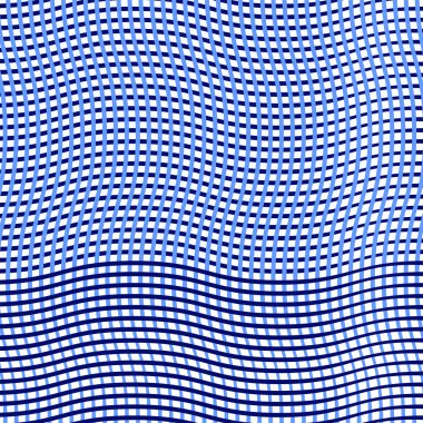 Duotone, yoğun dalgalı kafesin iki renkli geometrik deseni, ızgara. 